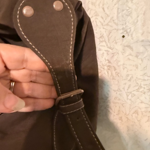 Adolfo Casa Brava Canvas Dark Brown Travel Duffel Bag for Men, Holds A Lot! - Picture 9 of 13